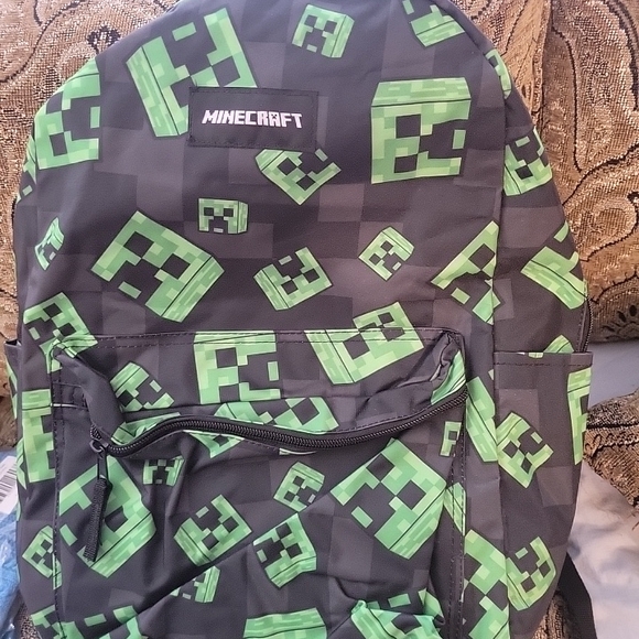 Minecraft Creeper Backpack - Picture 1 of 3